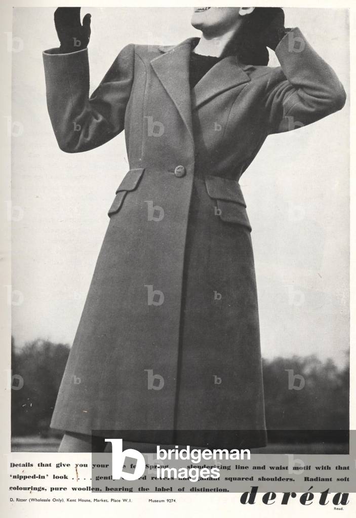 Derita Magazine, advert, UK, 1940s