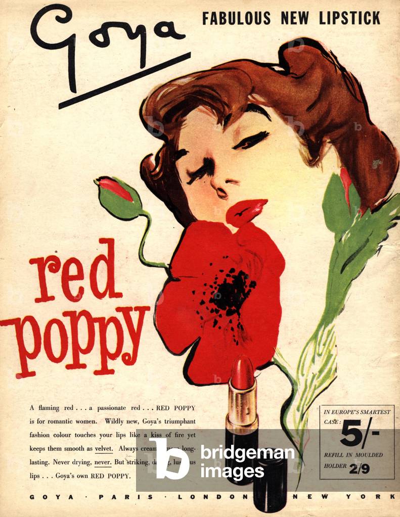 Makeup Goya, 1950s (print)