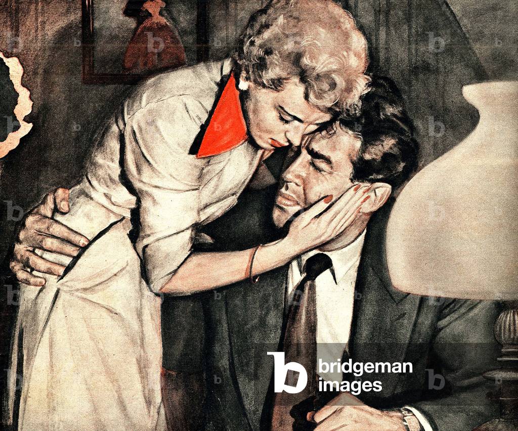 Romance, Magazine Plate, UK, 1950s