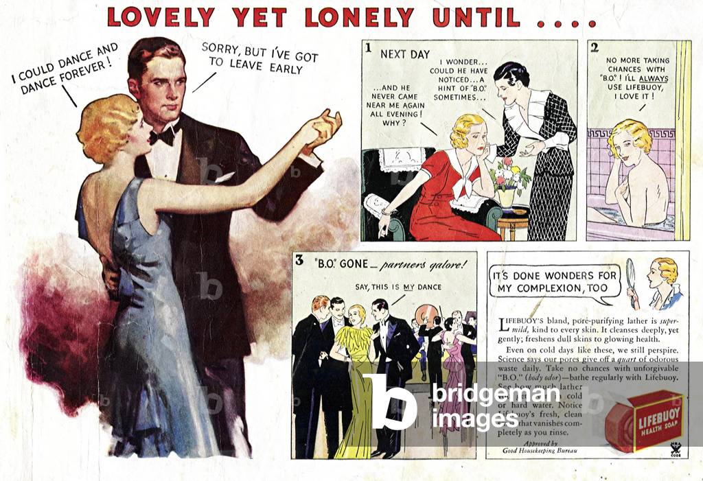 Lifebuoy Magazine Advert, USA, 1930s