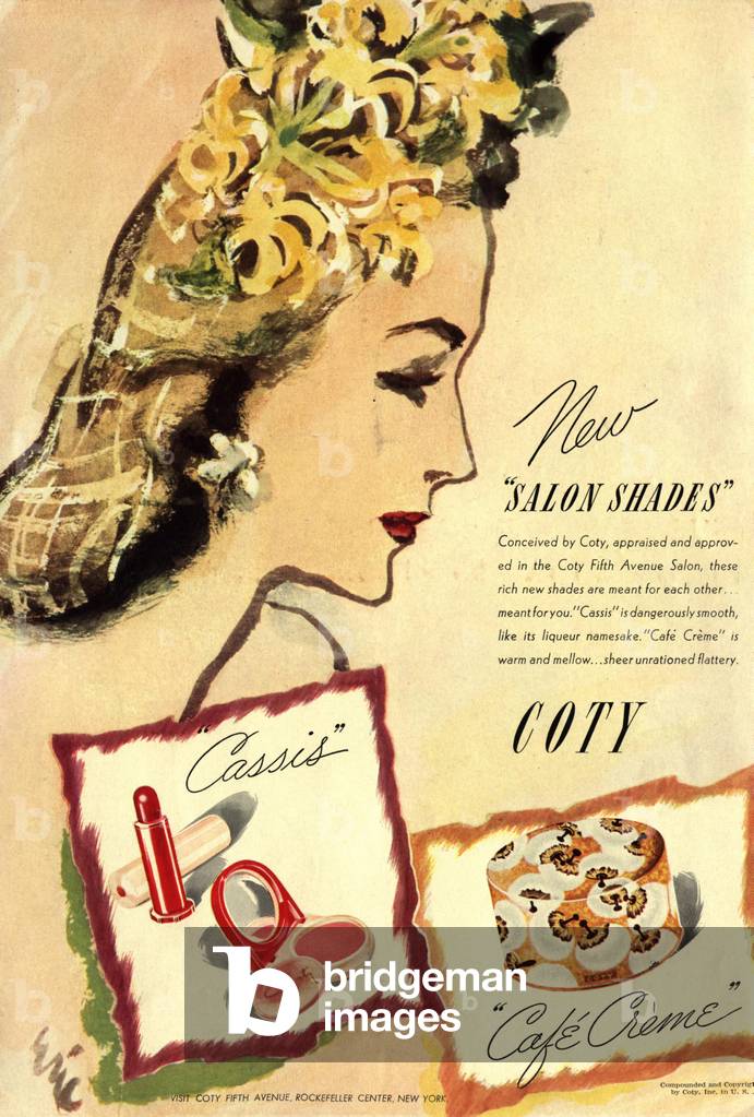 Coty Magazine, advert, USA, 1930s
