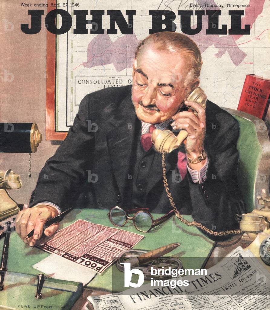John Bull Magazine cover 27th ap 1946 (print)