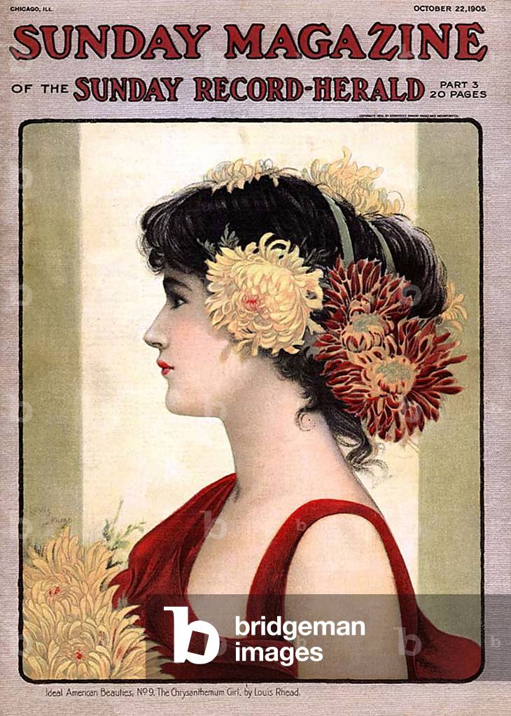 Sunday Record Herald Magazine Cover, USA, 1900s