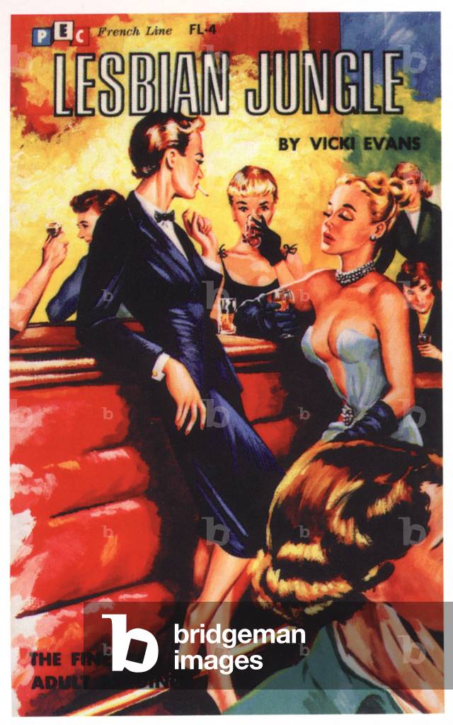 Lesbian Jungle by Vicki Evans 1950s (poster)