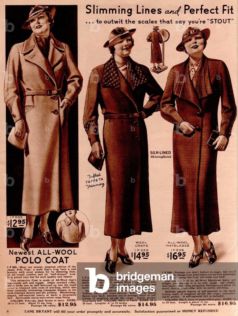 Jane Bryant Catalogue/ Brochure Plate, USA, 1930s