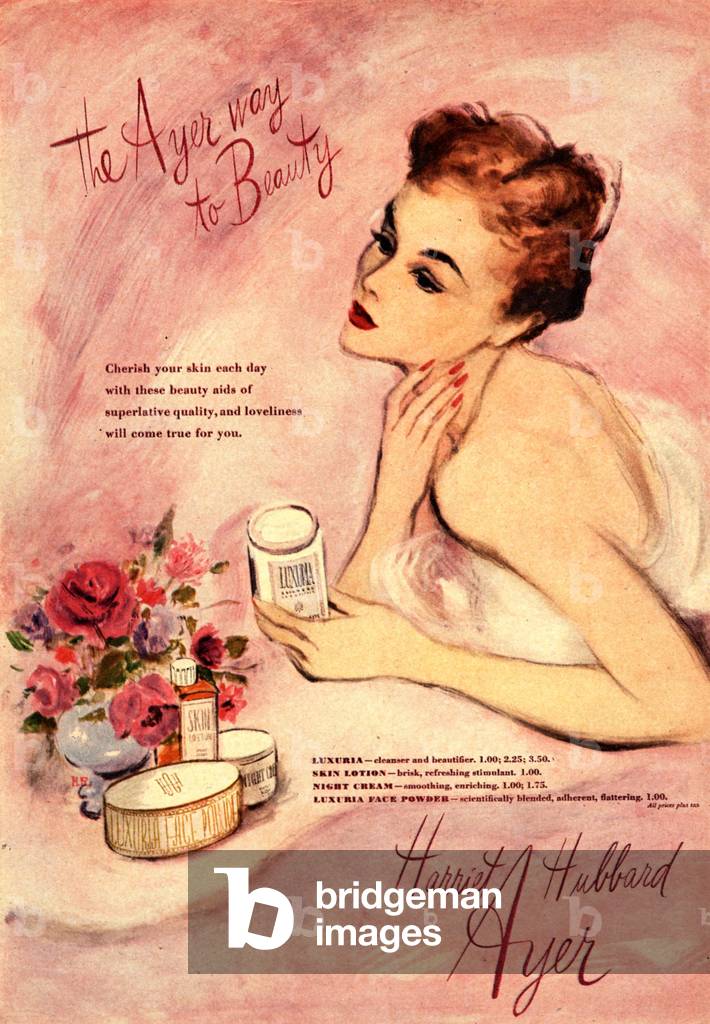 Harriet Hubbard, 1940s (print)