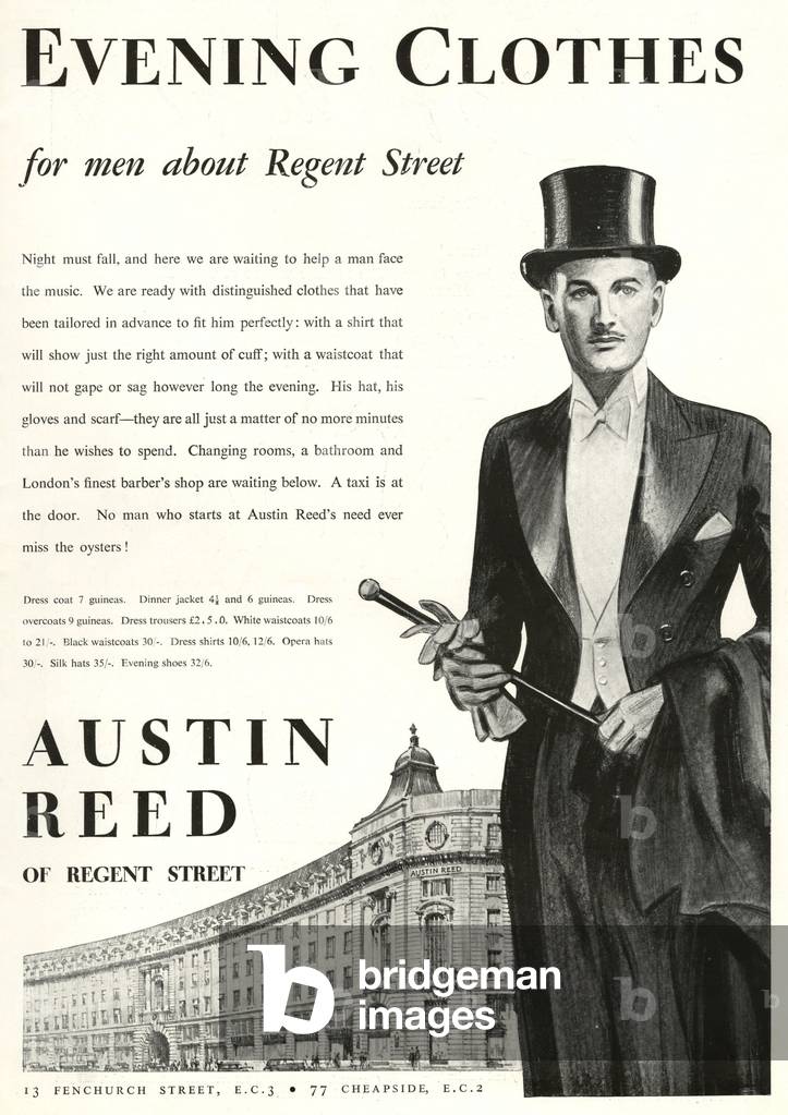 Austin Reed Magazine, advert, UK, 1930s