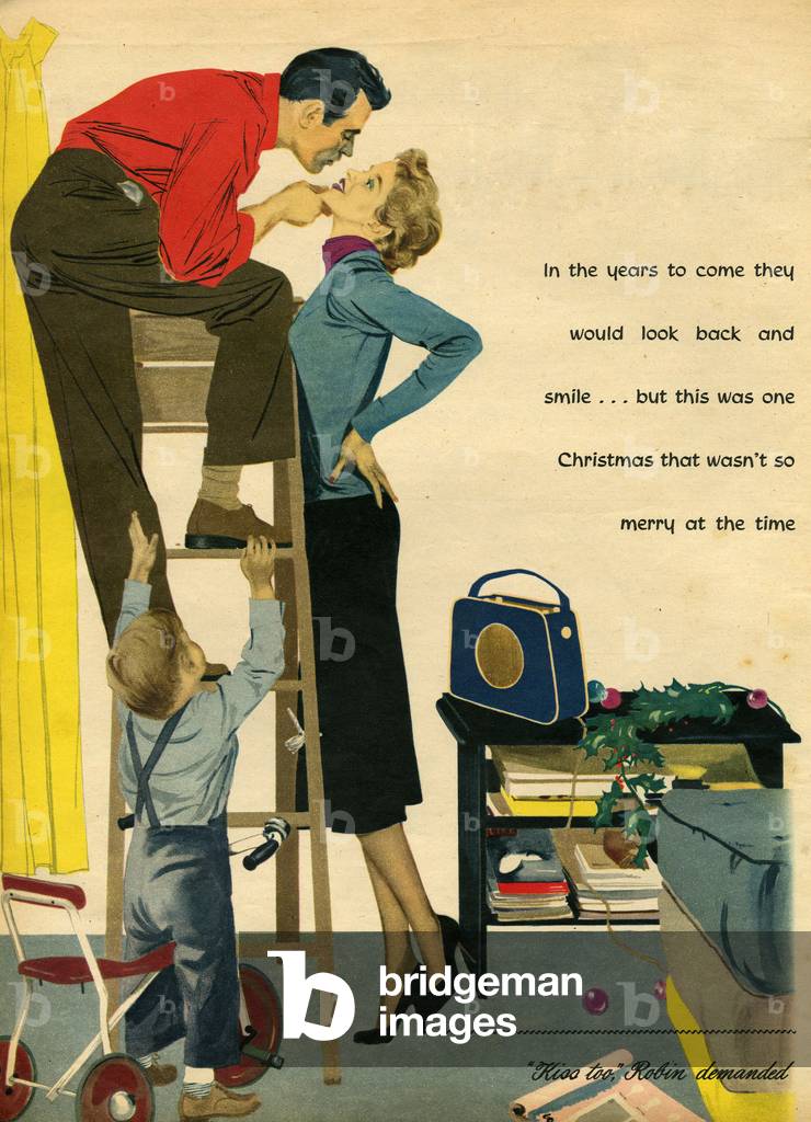 Romance Magazine Plate, UK, 1950s