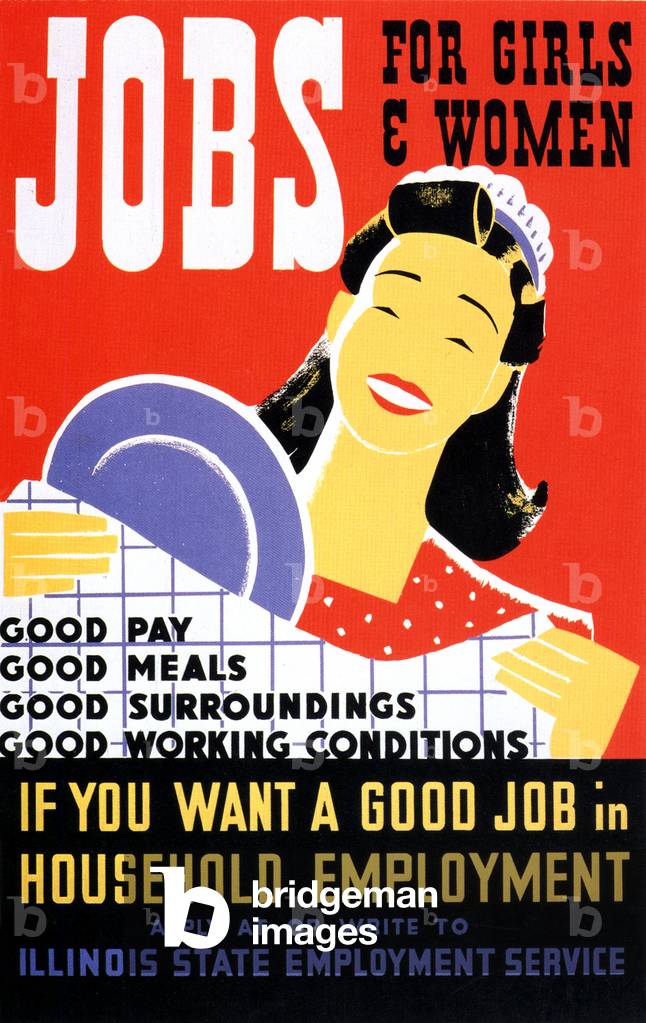 Federal Art Project, Chicago, poster, USA, 1940s