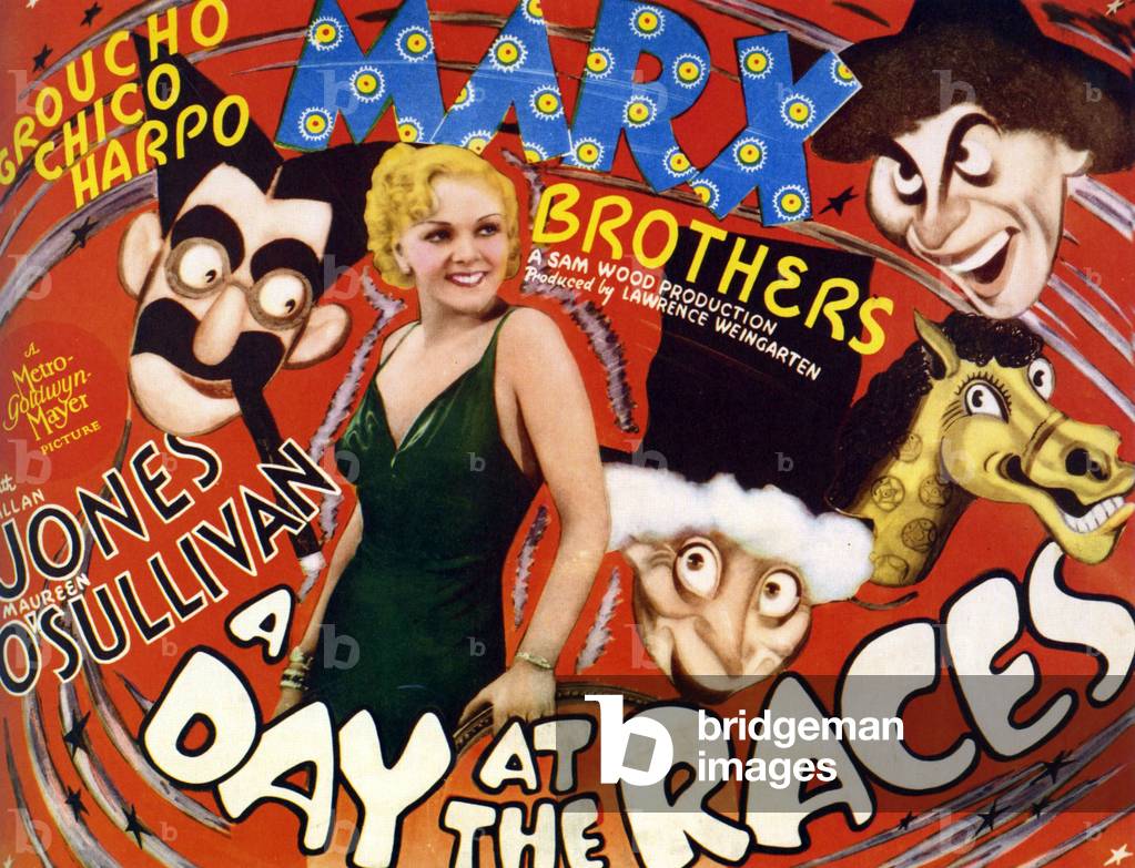 A Day at the Races Film Poster, USA, 1930s