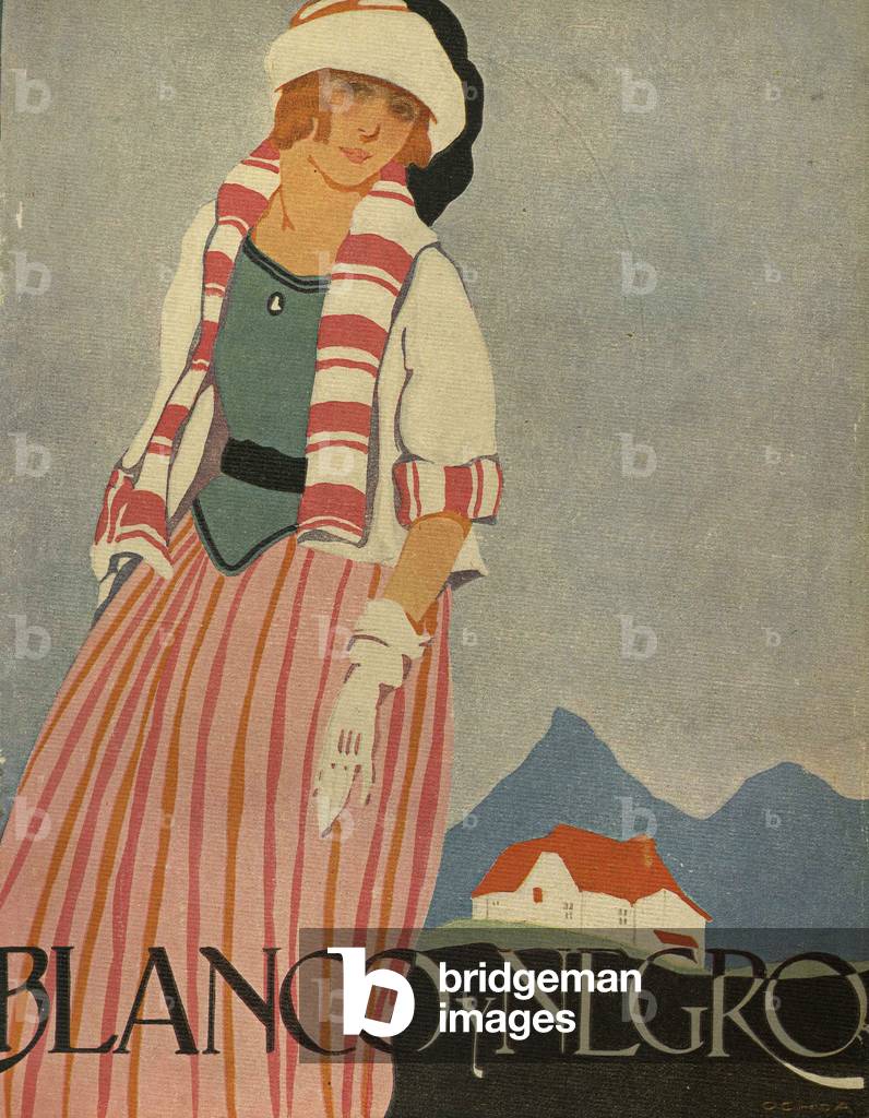 Blanco y Negro Magazine Cover, Spain, 1920s