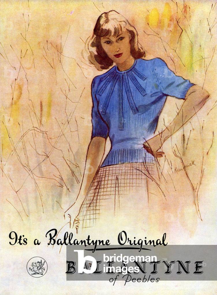 Ballantyne Magazine Advert, UK, 1940s