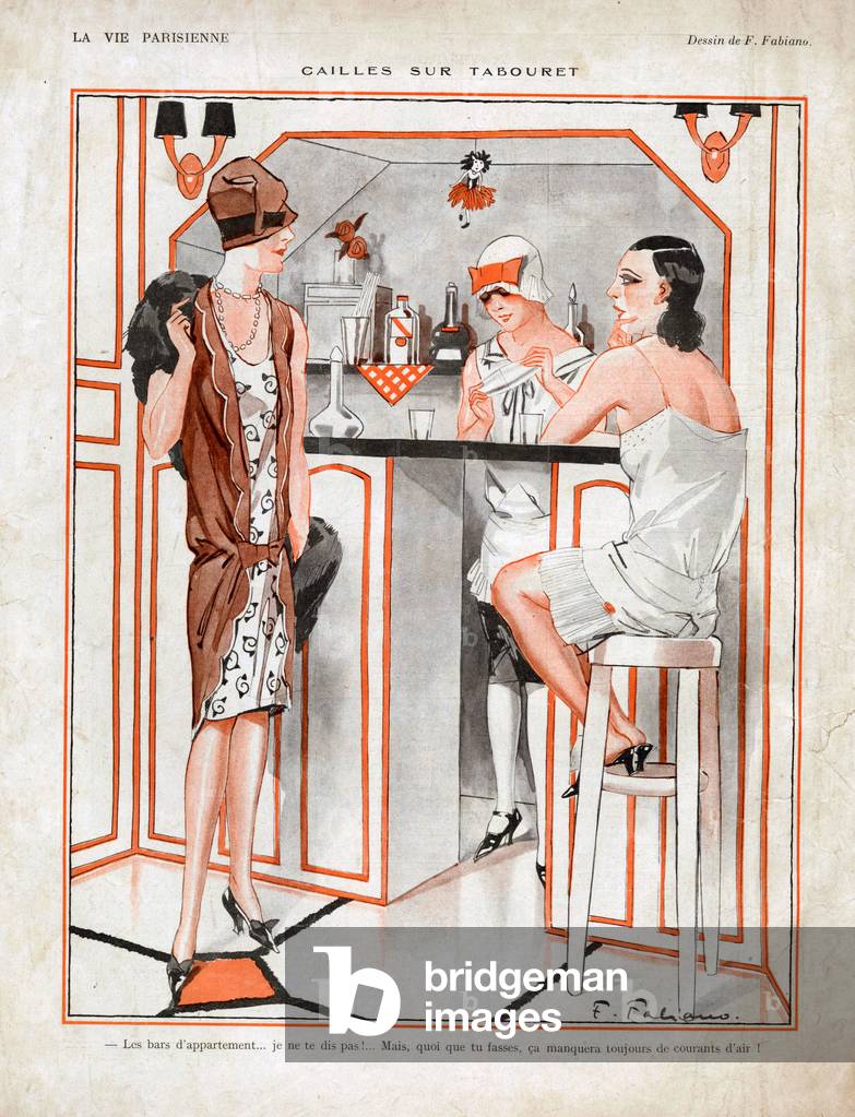 La Vie Parisienne, Magazine Plate, France, 1920s (print)