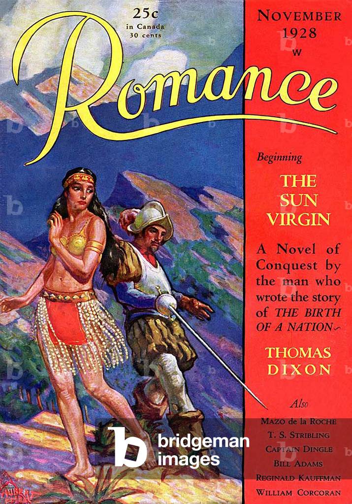 Romance Magazine Cover, USA, 1920s