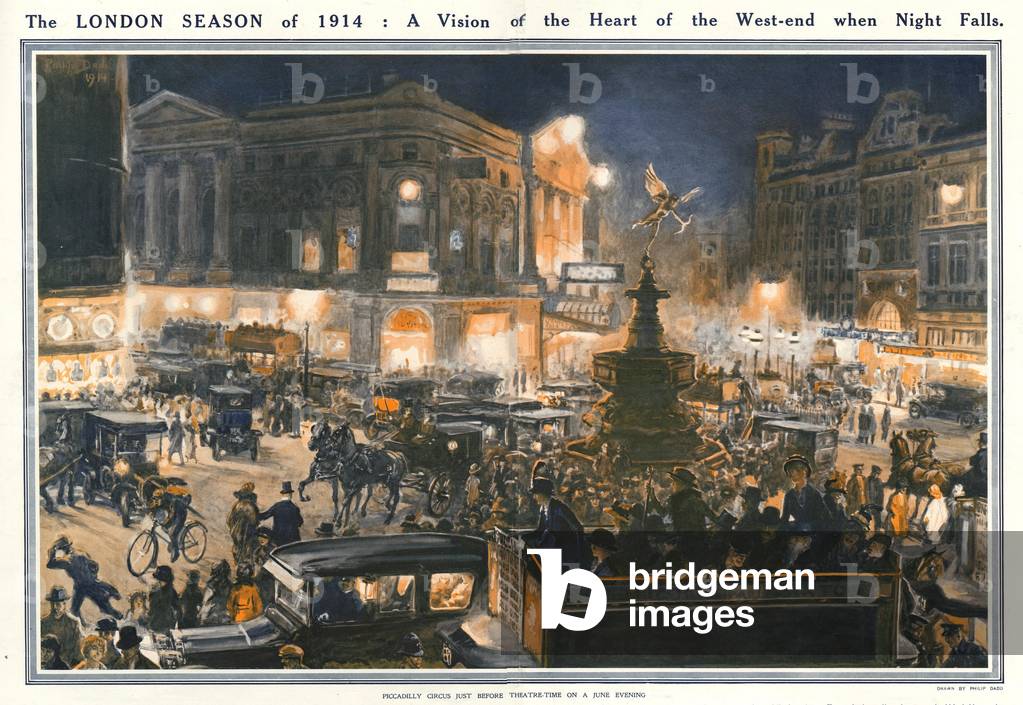 Magazine Plate, UK, 1910s