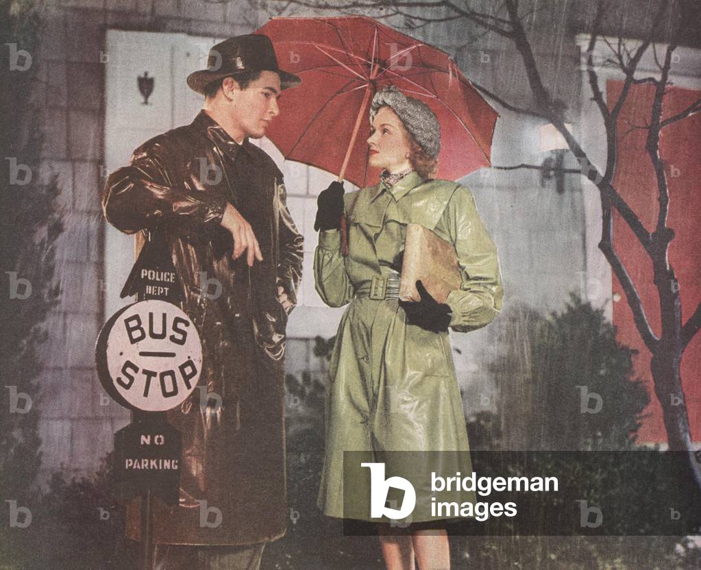 Koroseal Magazine, advert (detail), USA, 1950s