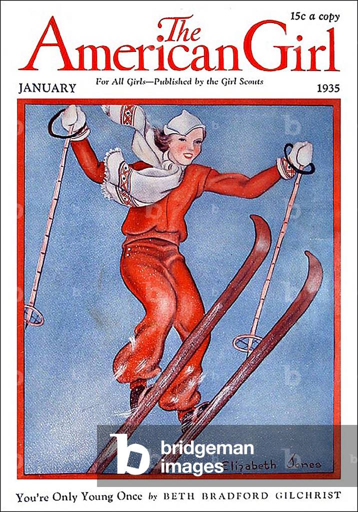 The American Girl Magazine Cover, USA, 1920s