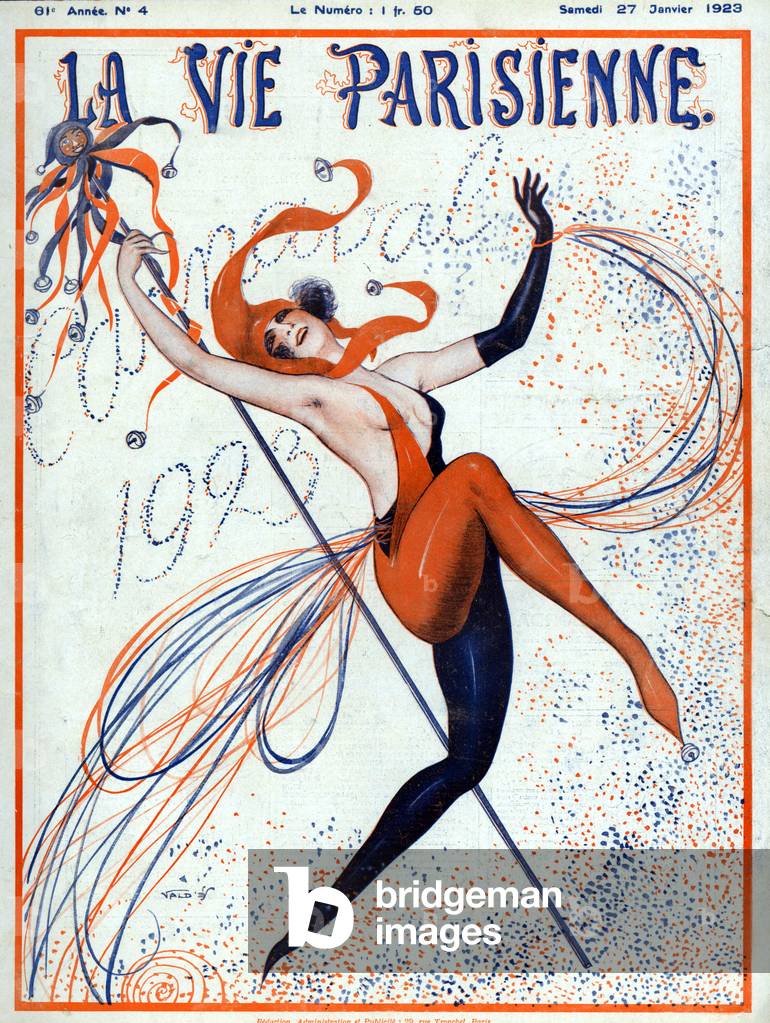 Carnival celebrations, 1923 (print)