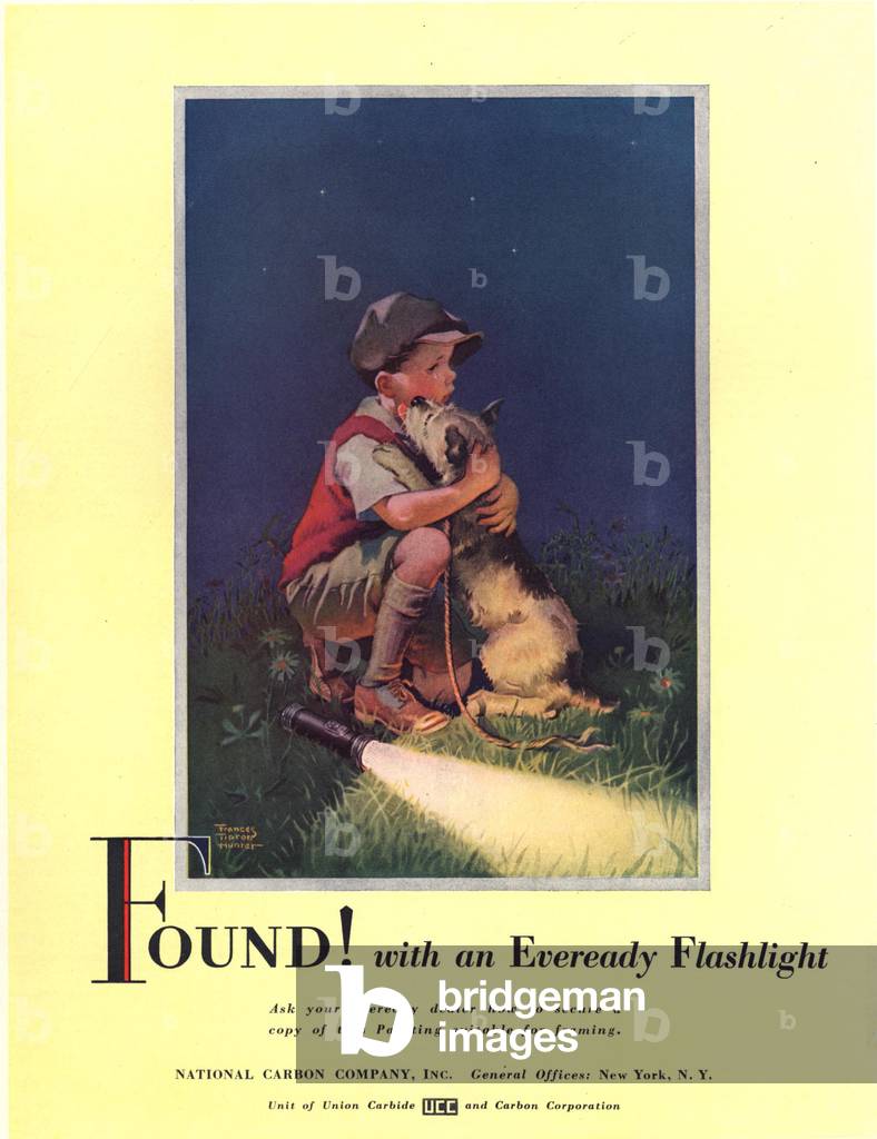 Eveready Magazine, advert, USA, 1930s