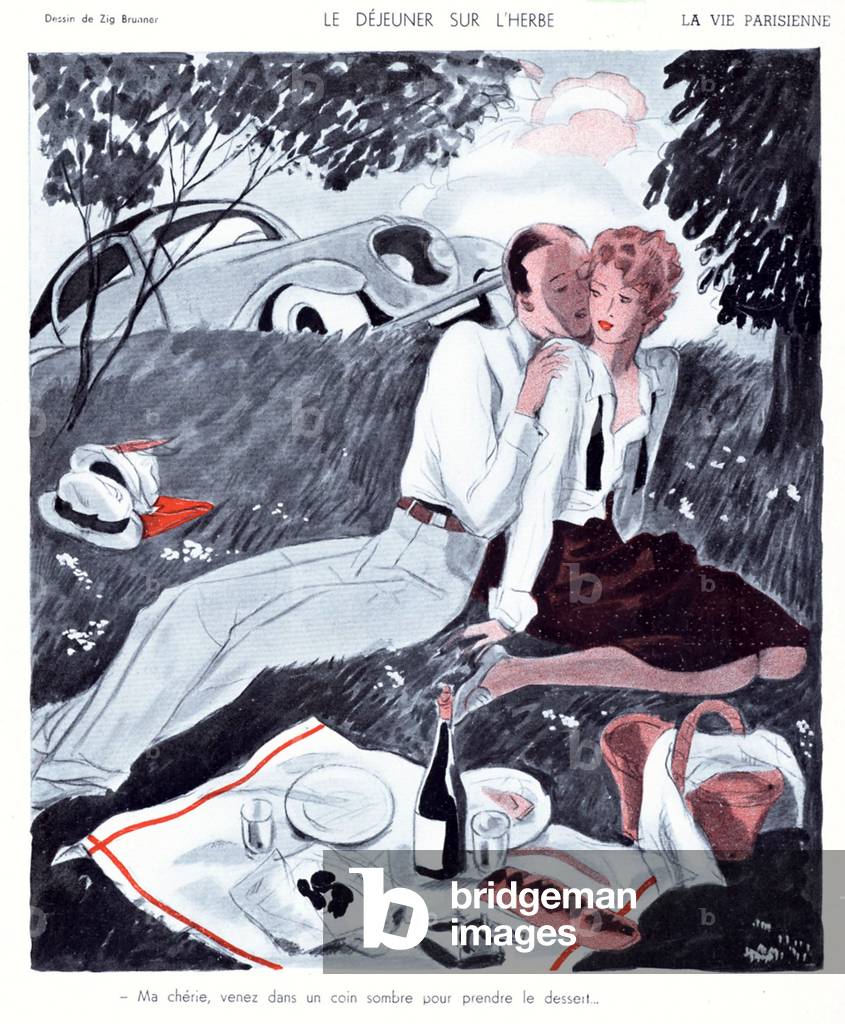 La Vie Parisienne, Magazine Plate, France, 1930s (print)