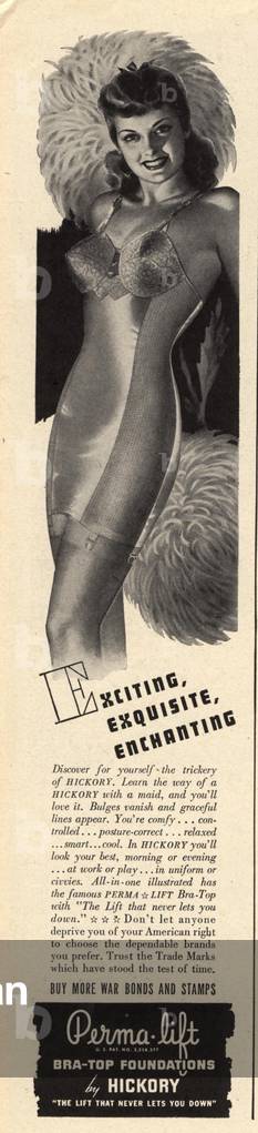 Permalift Magazine, advert, USA, 1950s