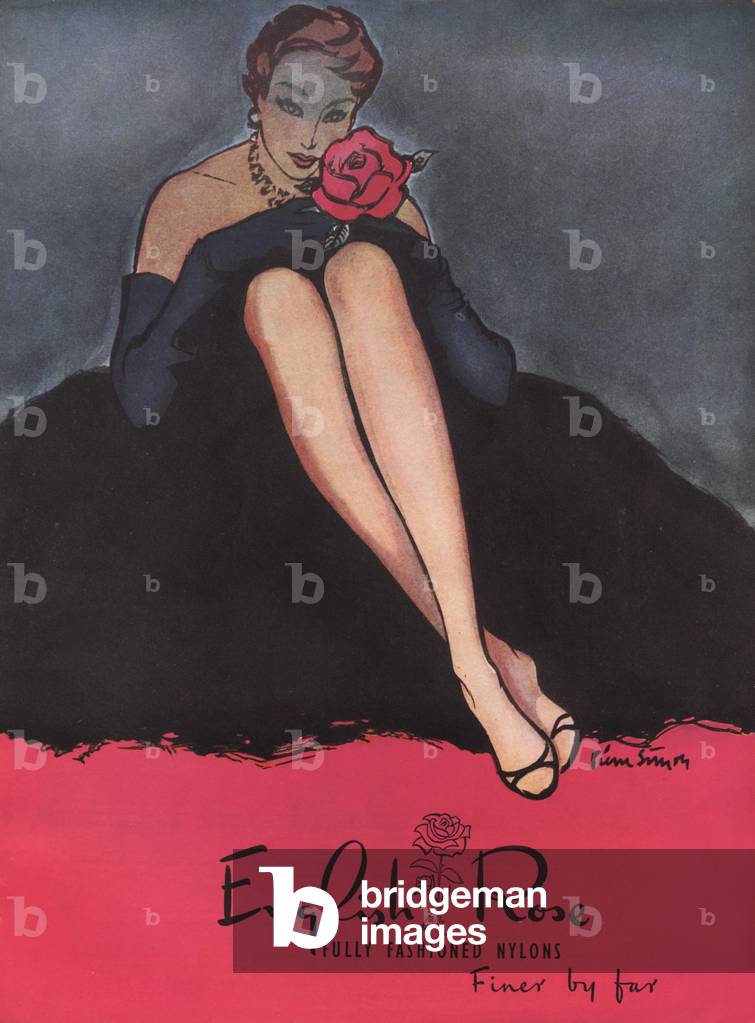 English Rose Magazine, advert, UK, 1953