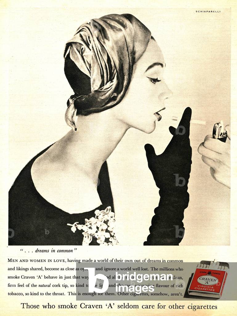 Craven A Magazine, advert, UK, 1950s