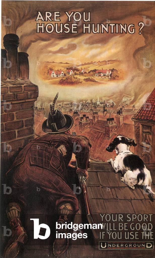 London Underground Poster, UK, 1940s