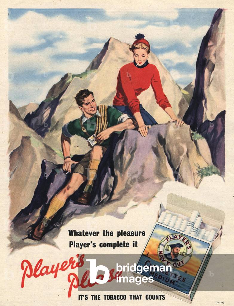 Player's Navy Cut, 1950s (print)