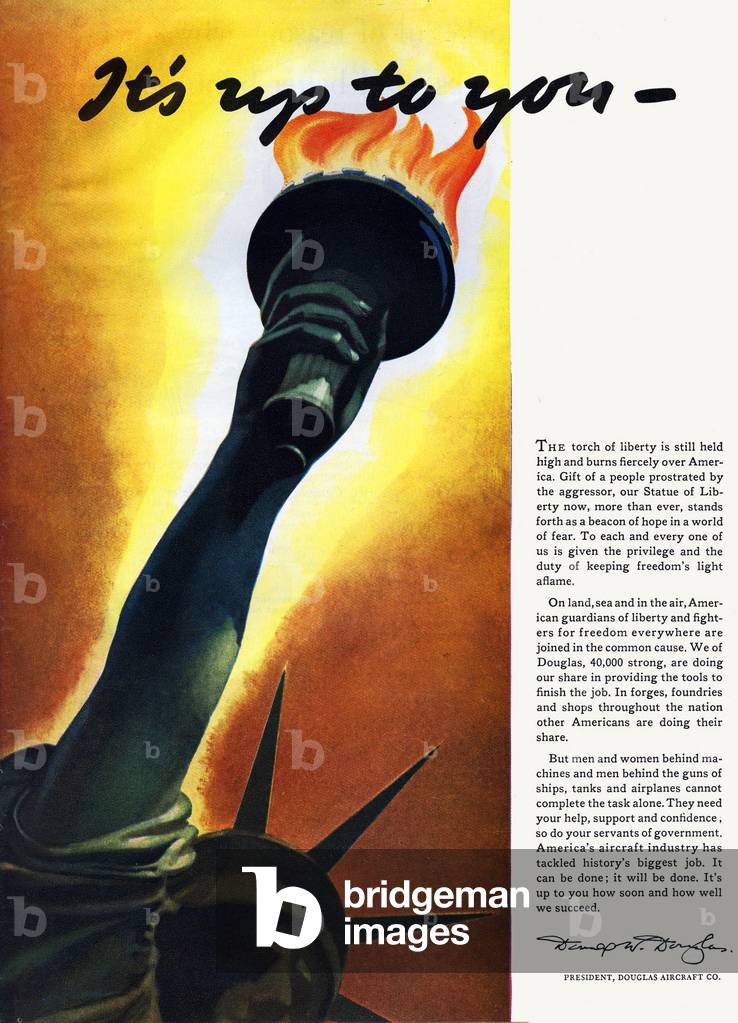 Douglas Aircraft, 1940s (print)