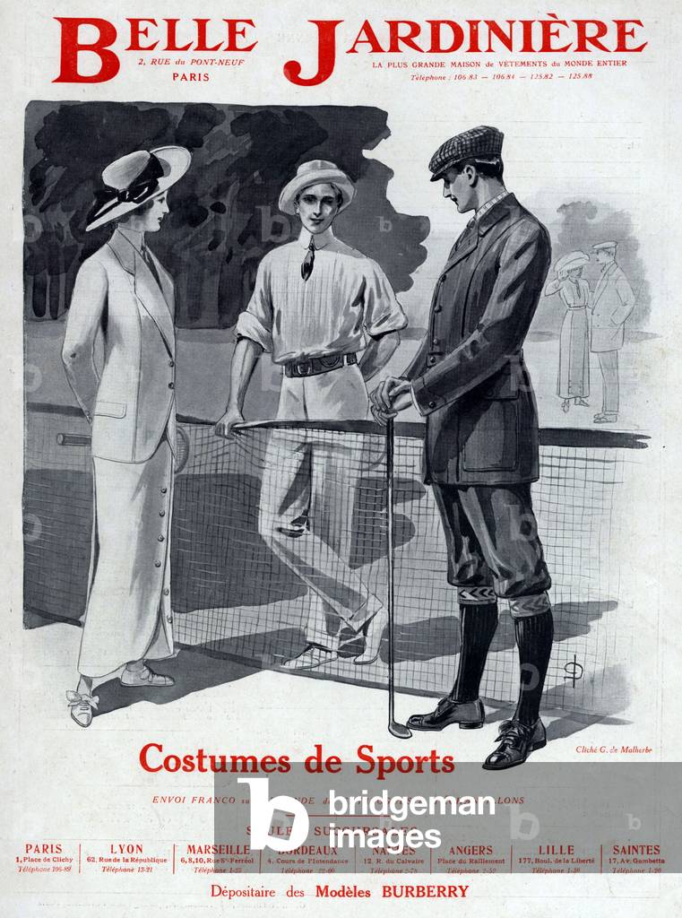 Belle Jardiniere Magazine Advert, France, 1910s