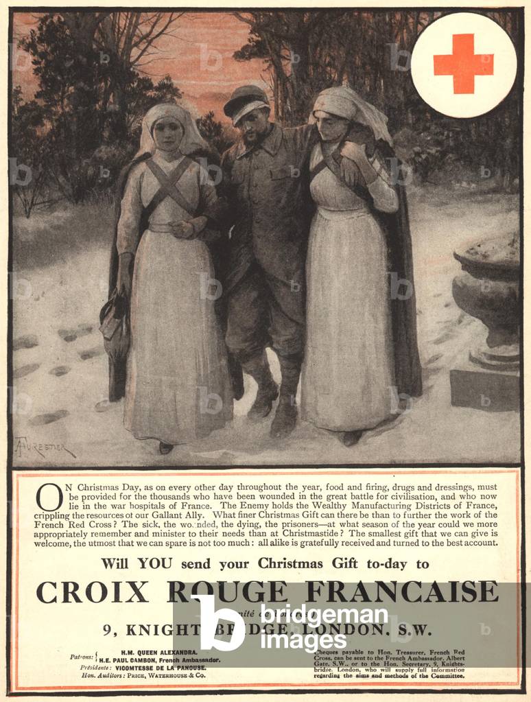 The Red Cross Magazine, advert, UK, 1910s