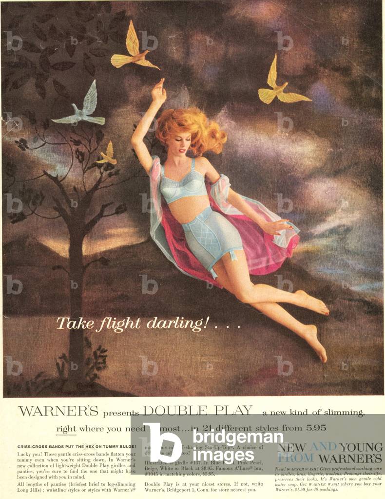 Warner's Magazine, advert, USA, 1950s