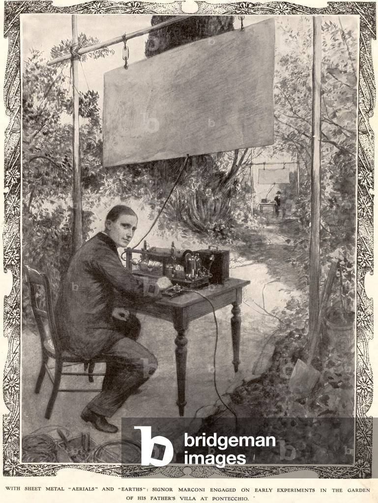 Marconi Radios Magazine Plate, UK, 1930s