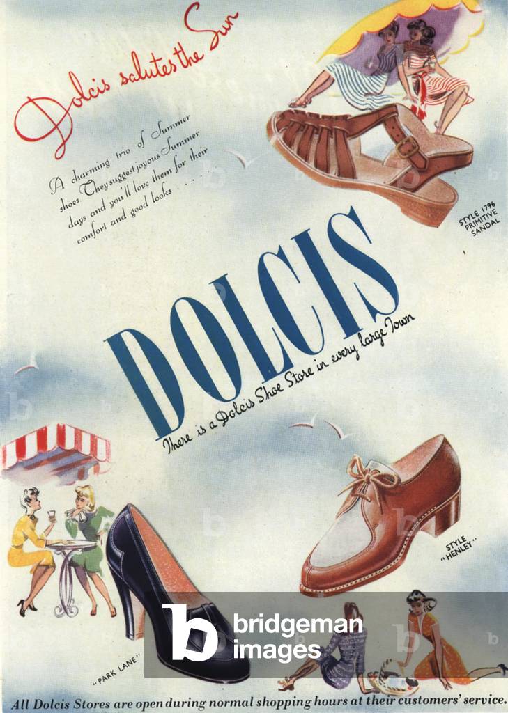 Dolcis Magazine, advert, UK, 1940s