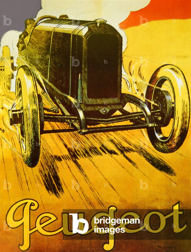 Peugeot Poster, France, 1910s