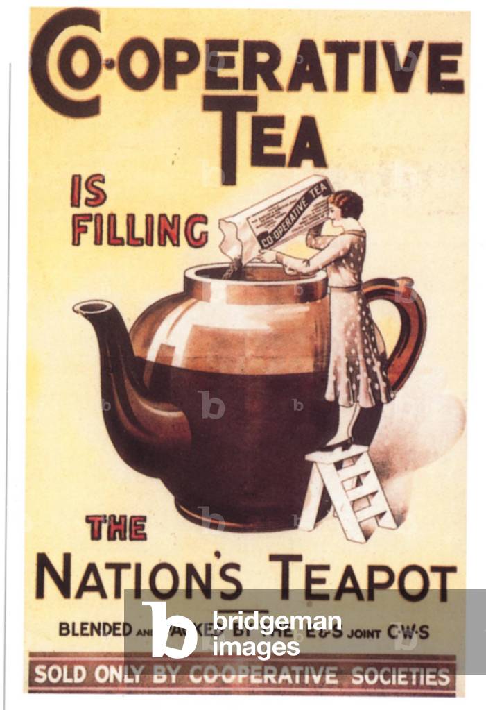 co-operative society tea, 1920s