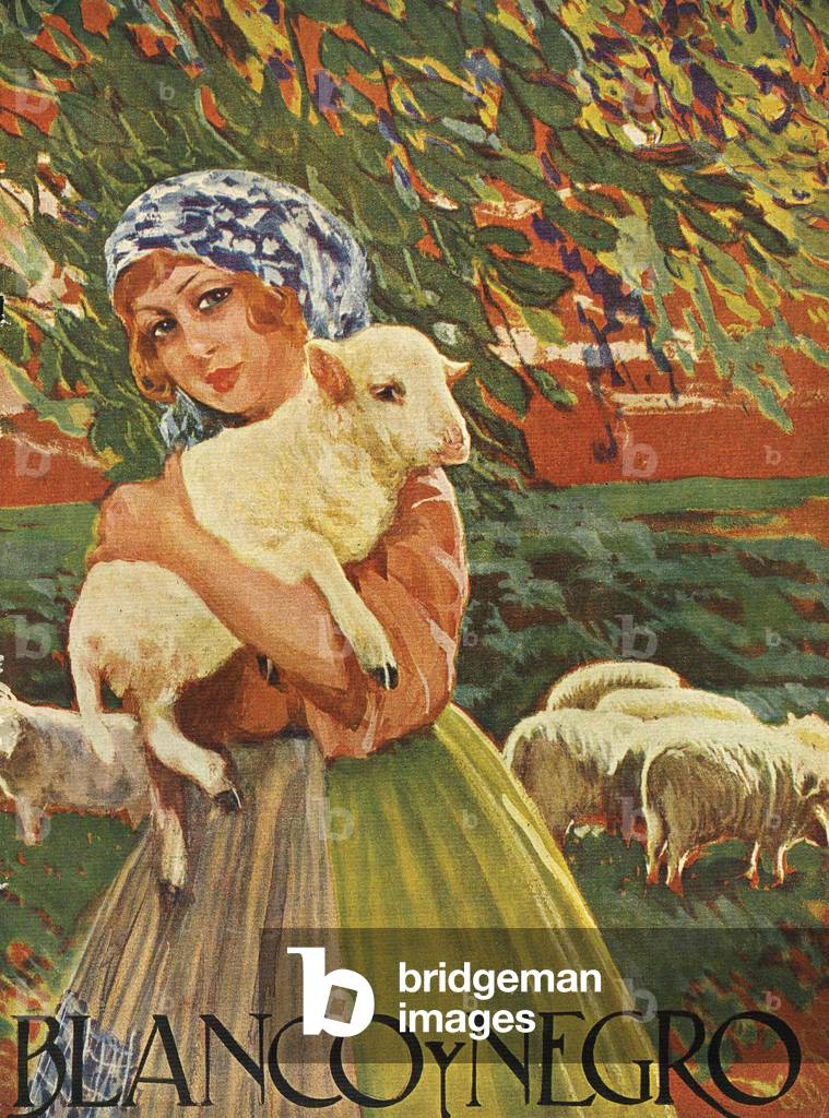 Blanco y Negro Magazine Cover, Spain, 1920s