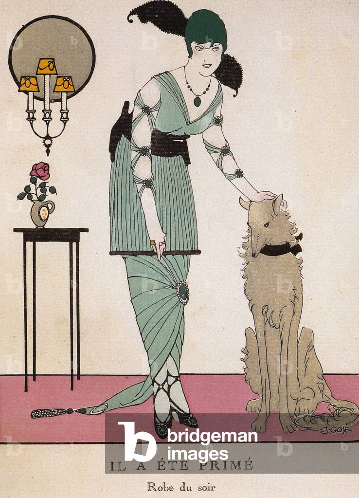 Fashion Magazine Plate, France, 1910s