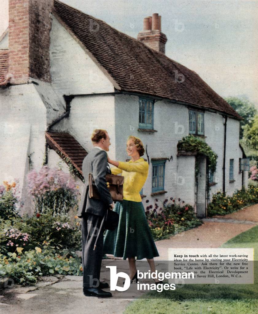 Electricity Service Centre Magazine, advert (detail), UK, 1950s