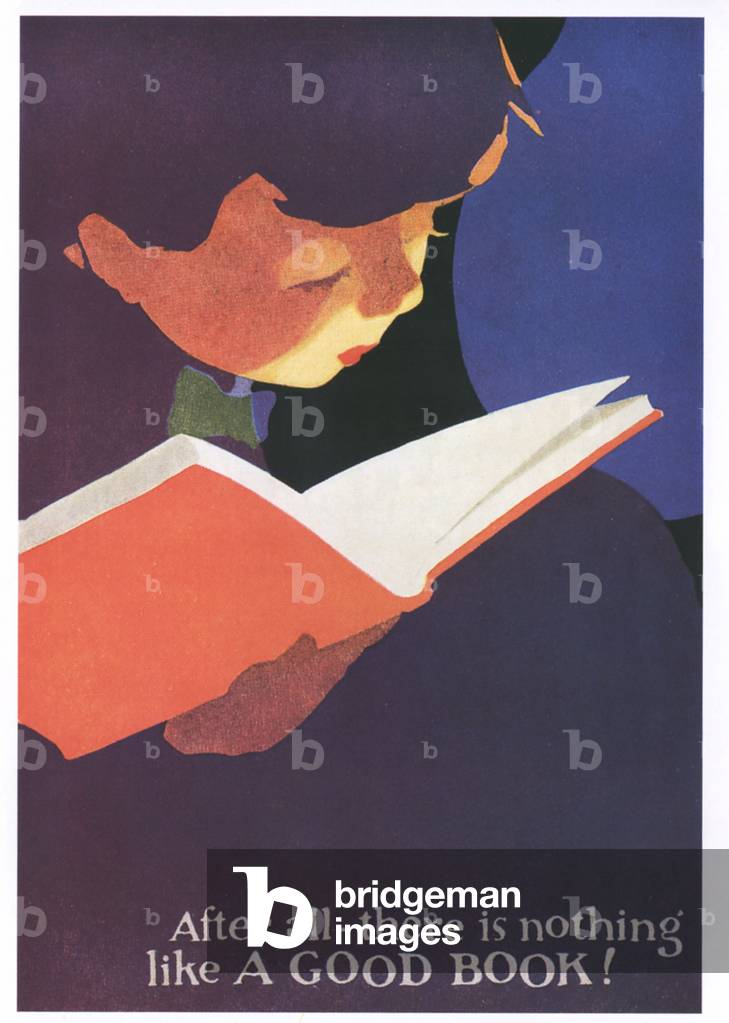 Reading Books Magazine, advert, USA, 1920s