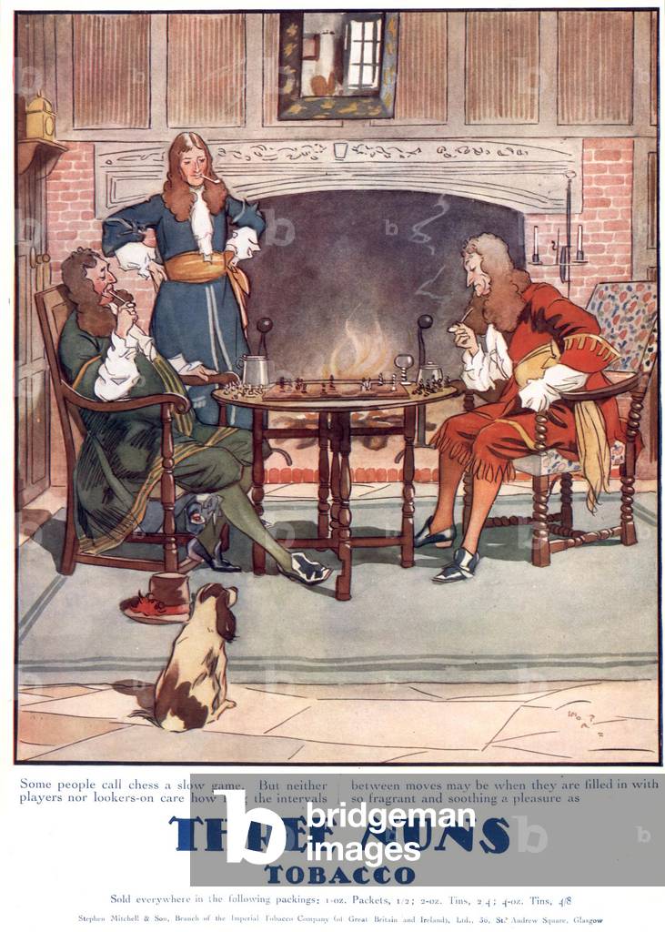 Three Nuns Tobacco Magazine, advert, UK, 1920s