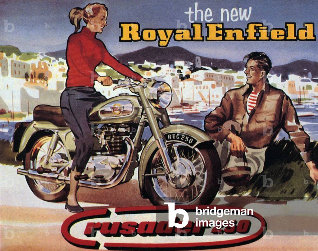 Royal Enfield Magazine Advert, UK, 1950s