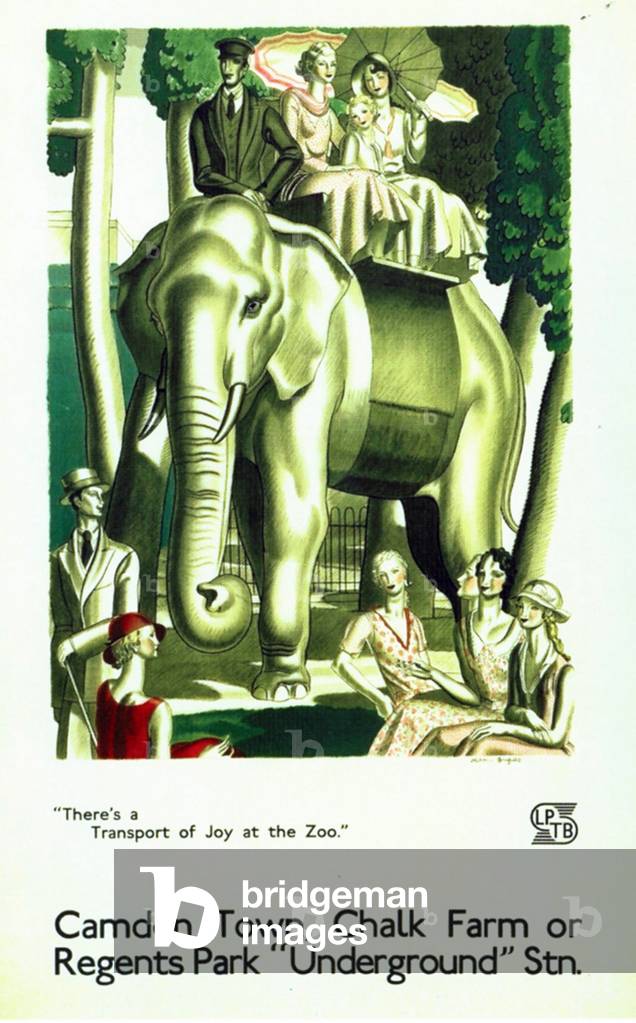 London Transport Underground Magazine, advert, UK, 1930s
