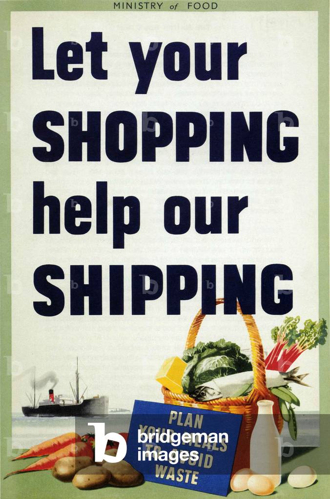 Ministry of Food, poster, UK, 1930s