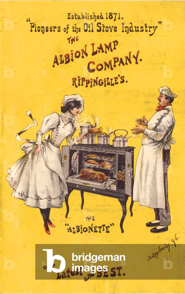 Albion Lamp Company Magazine, advert, UK, 1890s