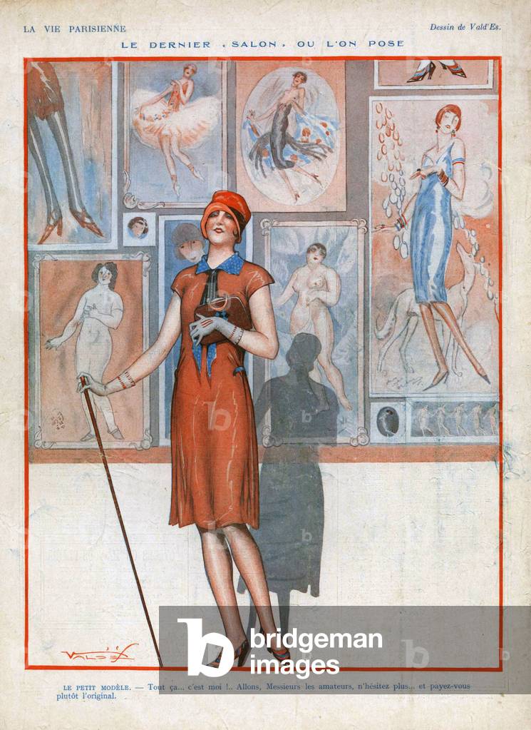 La Vie Parisienne, Magazine Plate, France, 1920s (print)