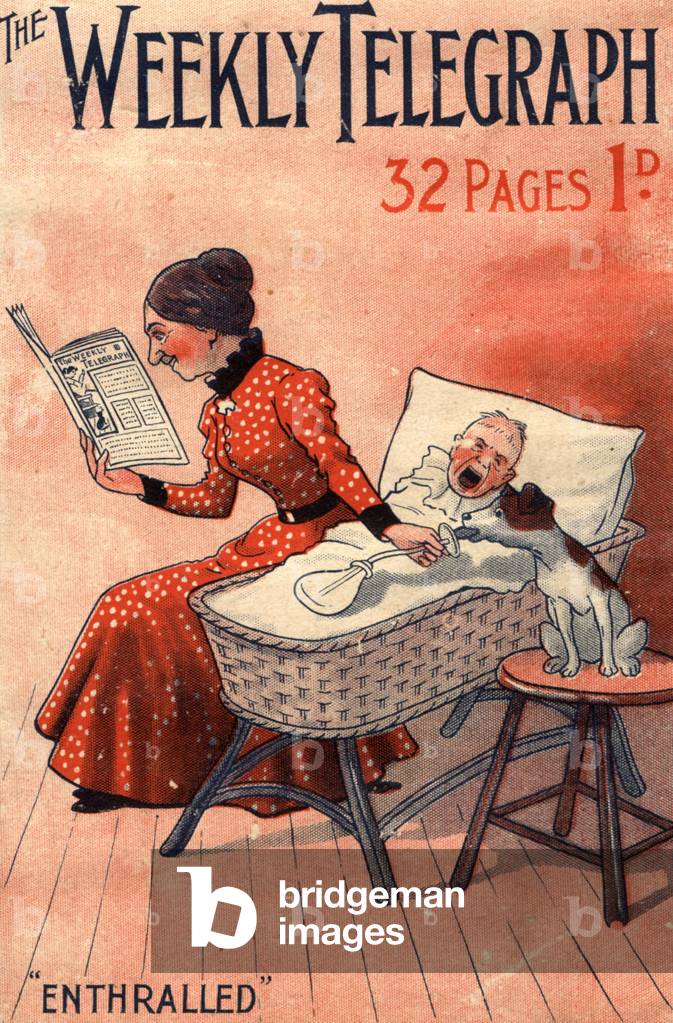 The Weekly Telegraph Magazine, advert, UK, 1890s