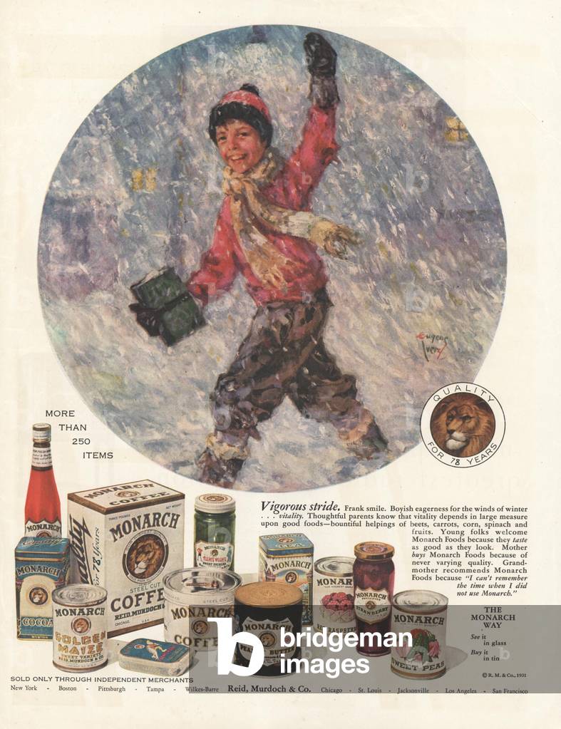 Monarch Magazine, advert, USA, 1930S