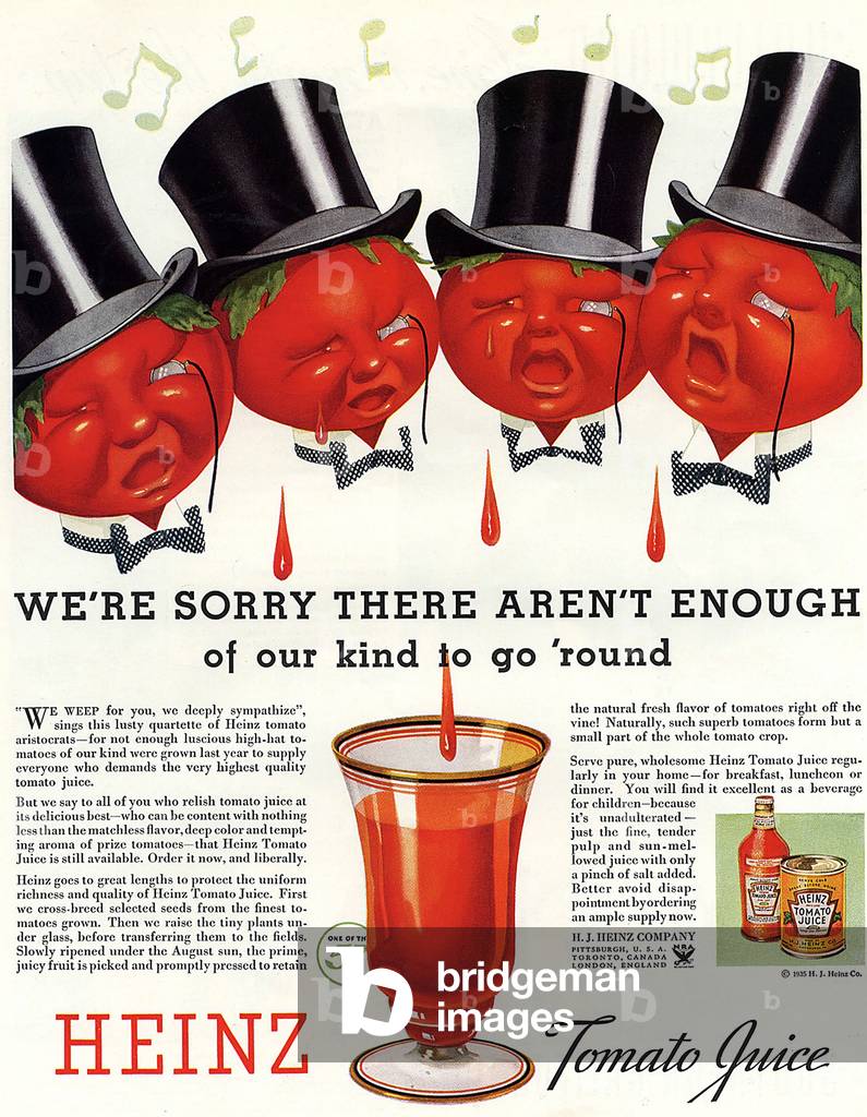 Heinz Magazine Advert, USA, 1930s